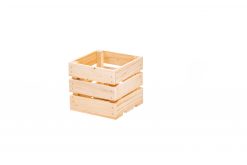 Holzkiste "Vin" natur