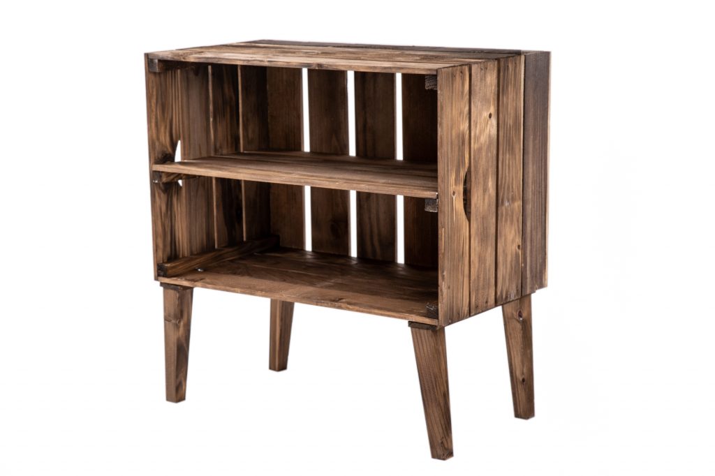 "Isa" dunkel gebeizt + Mittelbrett