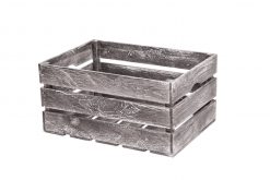 Weinkiste "Johnny" vintage-grau