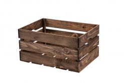 Weinkiste "Johnny" dunkel gebeizt