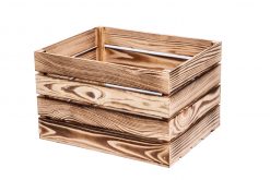 Obstkiste "Klaus" geflammt